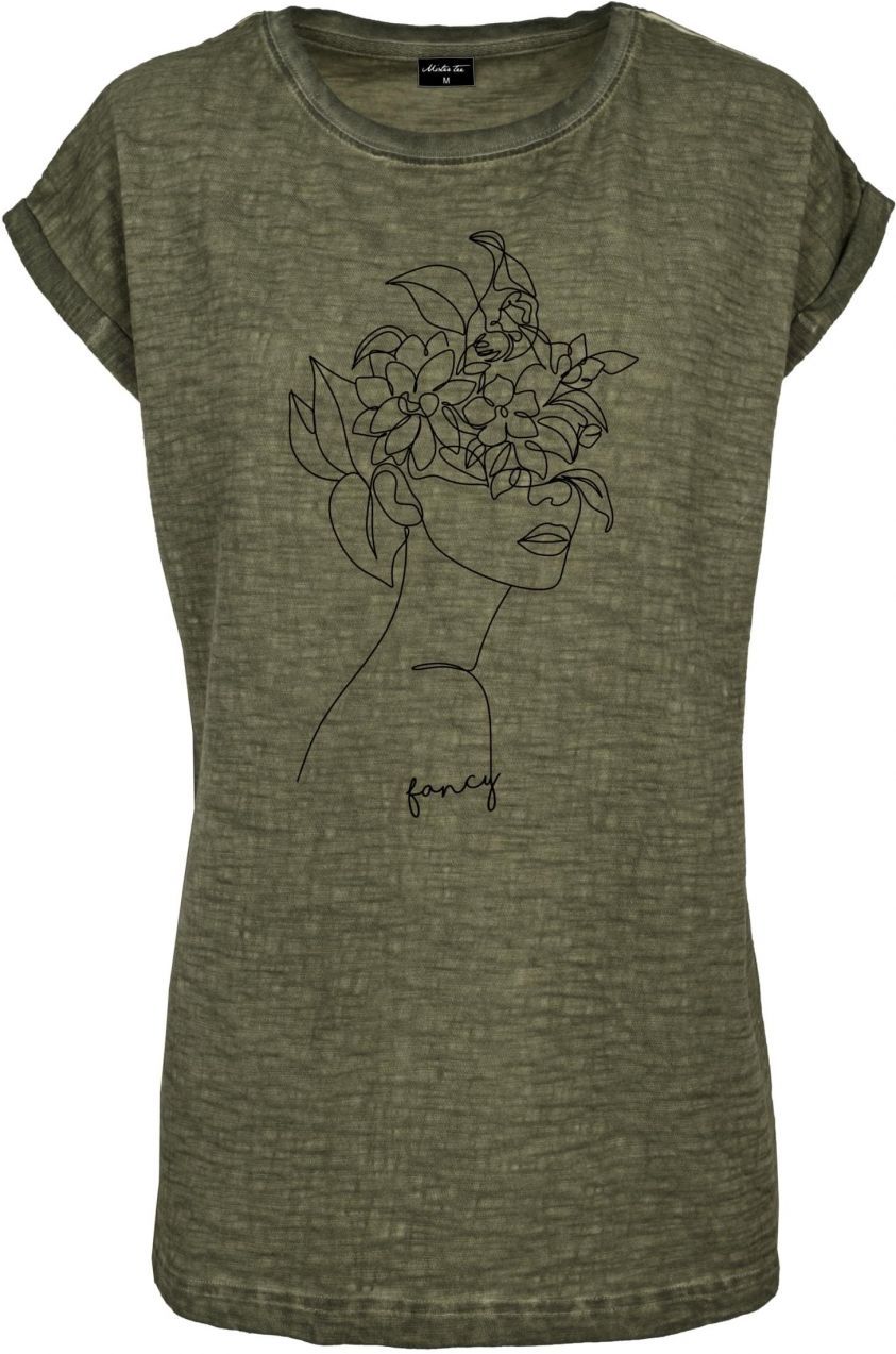 Women's Olive Fruit T-Shirt One Line