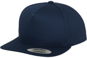 Classic 5 Panel Snapback Navy