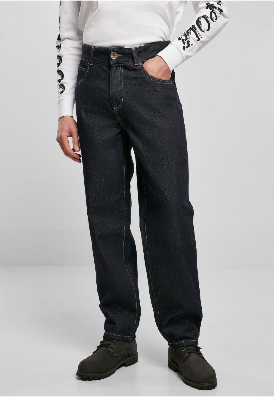 Men's jeans Embroidery tm. blue