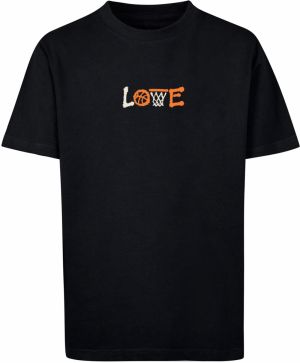 Children's Basketball T-Shirt Love Tee Black