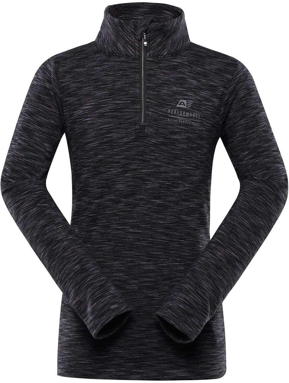Children's quick-drying sweater ALPINE PRO QADO black