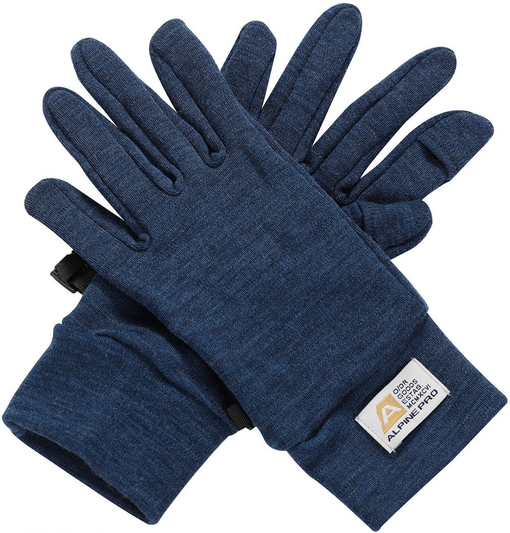 ALPINE PRO SILASE gibraltar sea merino wool gloves