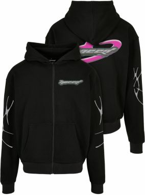 Speed Logo Zipper Jacket Black