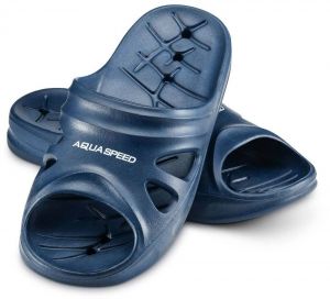 AQUA SPEED Unisex plavecké topánky Florida tmavomodrý vzor 10