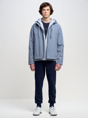 Big Star Man's Jacket Outerwear 130347 Navy 402