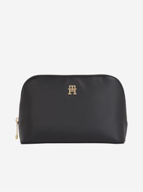 Čierna dámska kozmetická taštička Tommy Hilfiger