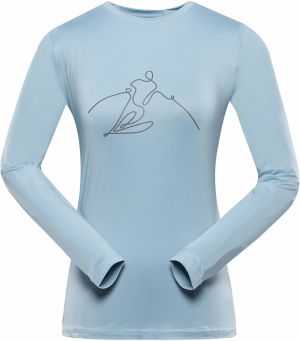 Women's quick-drying T-shirt ALPINE PRO LOUSA aquamarine variant pa