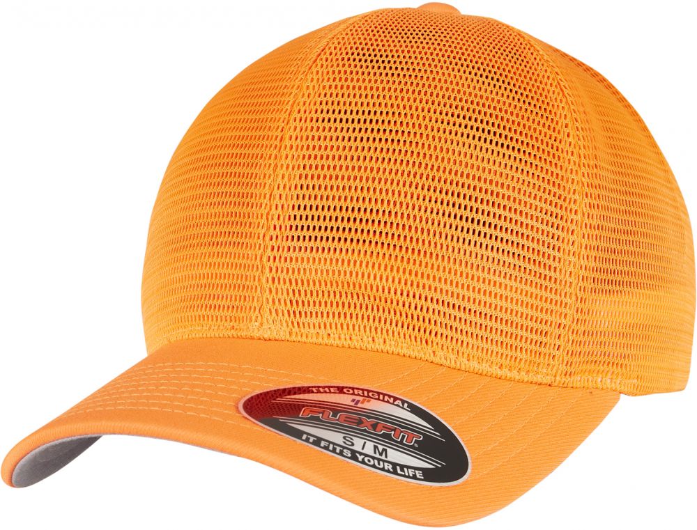 FLEXFIT 360 OMNIMESH Cap - Neon Orange