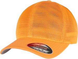 FLEXFIT 360 OMNIMESH Cap - Neon Orange