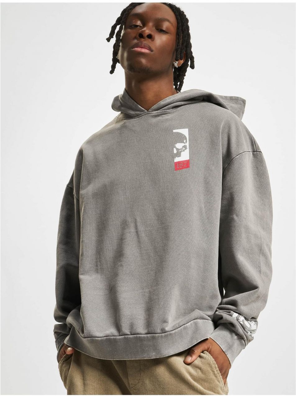 Thug Life TrojanHorse Hoody asphalt