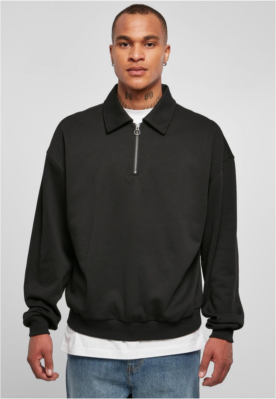 Crew shirt collar black