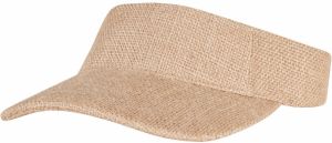 Bast Visor Cap nature