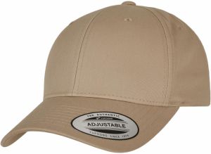 Curved classic khaki snapback