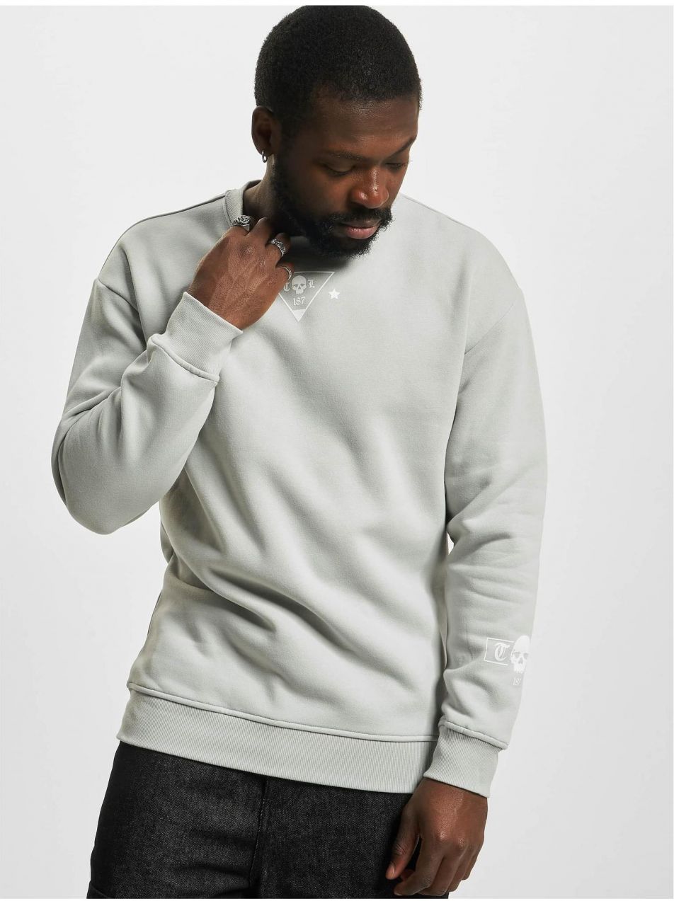 Thug Life HitTheStreets Crewneck Light Asphalt
