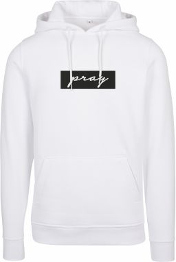 Pray Boxlogo Hoody Tee White
