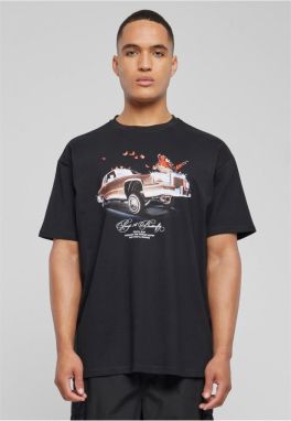 Black T-shirt Pimp and Butterfly Oversize