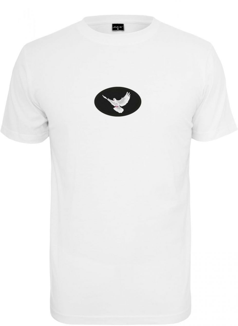 Dove Patch Tee White