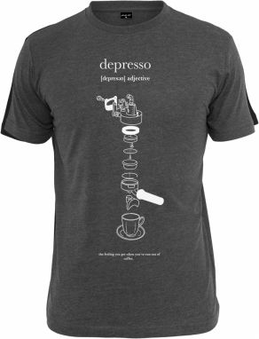 Depresso Tee Charcoal