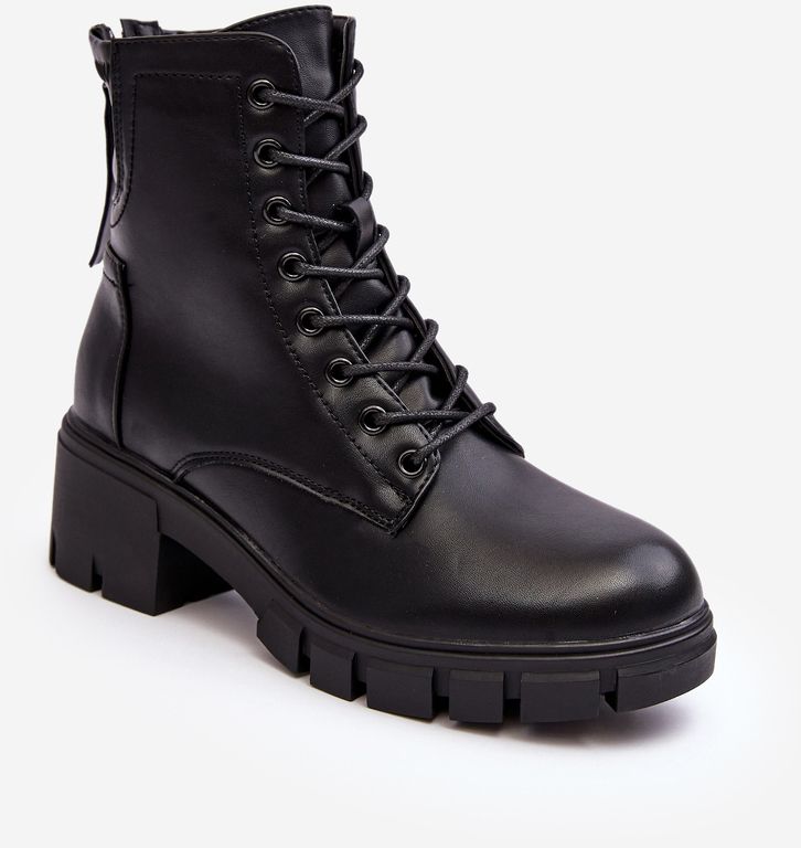 Women's insulated work boots with zipper black from Evrard