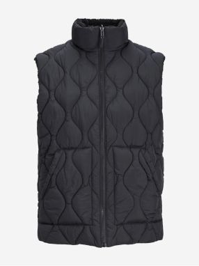 Čierna pánska obojstranná vesta Jack & Jones Side