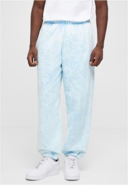 Towel washed sweatpants balticblue