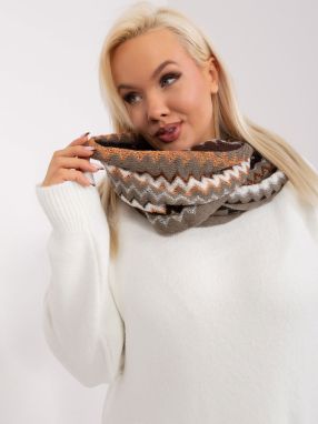 Khaki otvorený komín so vzormi