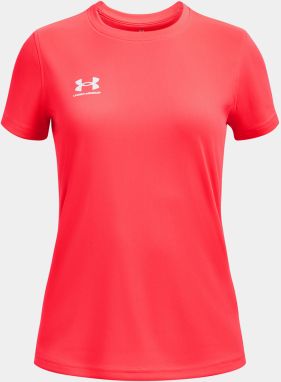 Červené dievčenské tričko Under Armour UA G's Ch. Train SS