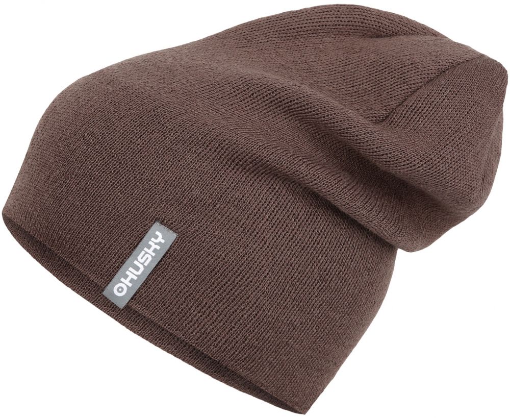Men's merino hat HUSKY Merhat 2 brown