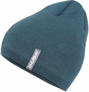 Men's merino hat HUSKY Merhat 3 dark turquoise