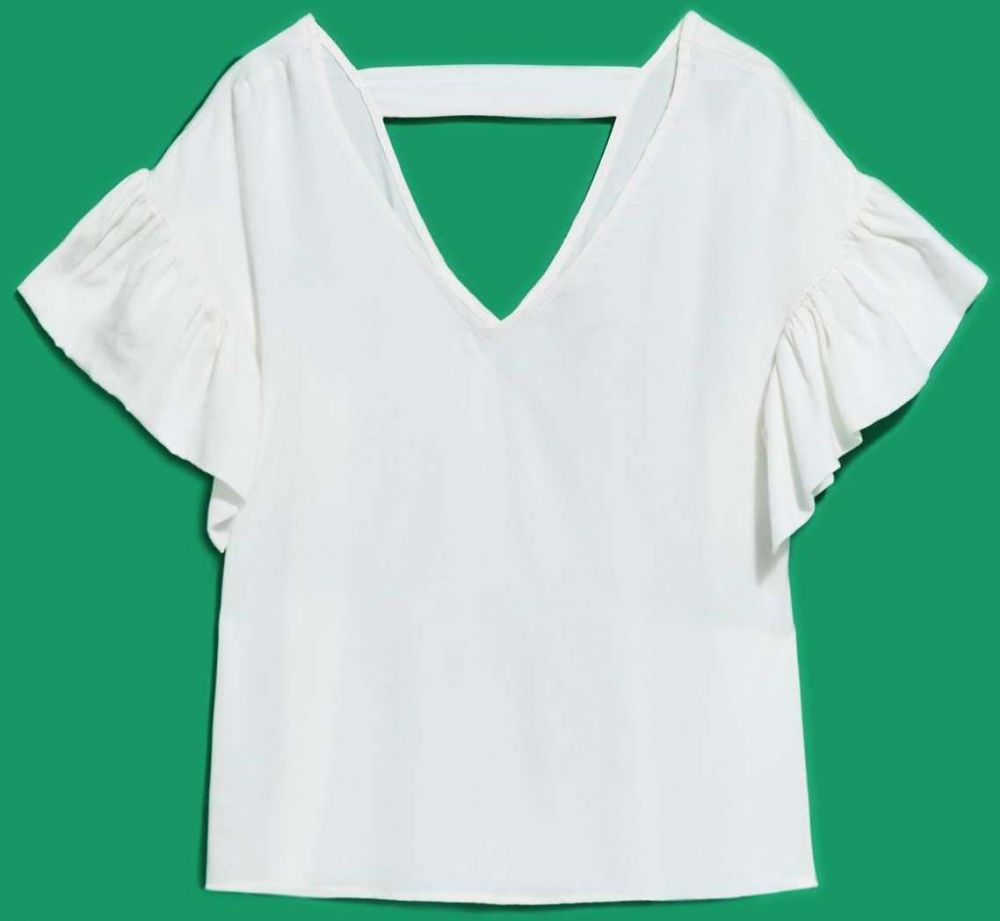 LADIES SHIRT L-KO-4051 WHITE