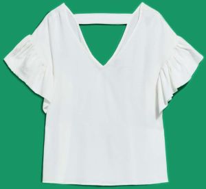 LADIES SHIRT L-KO-4051 WHITE