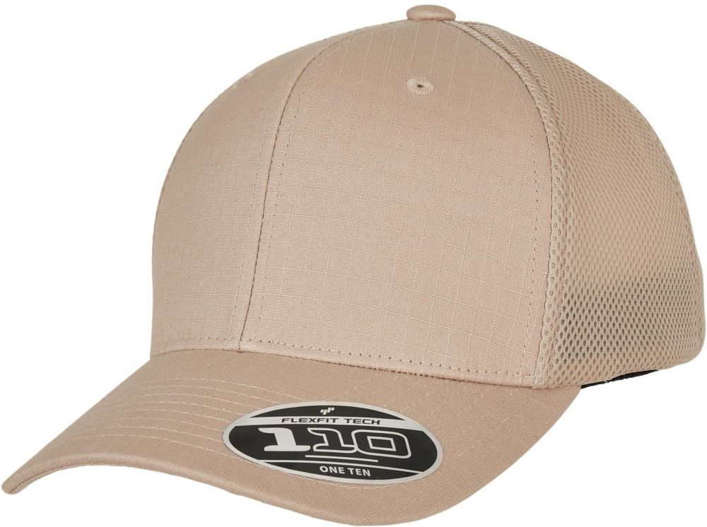 110 Flexfit Ripstop Mesh Cap khaki