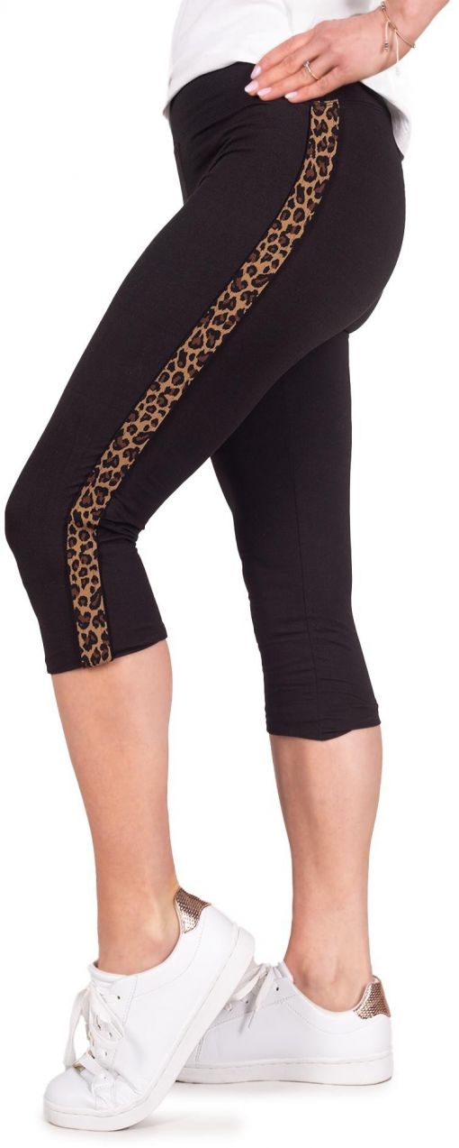 Yoclub Woman's Women's Capri Leggings Gaiters High Waisted ULD-0012K-3400