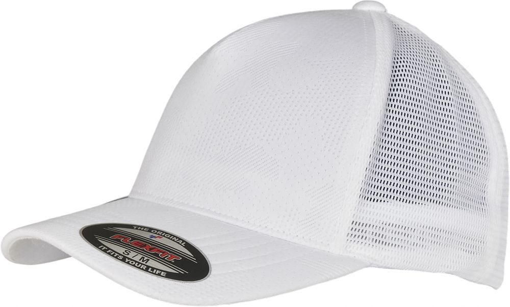 Flexfit Jaquard Camo Cap White