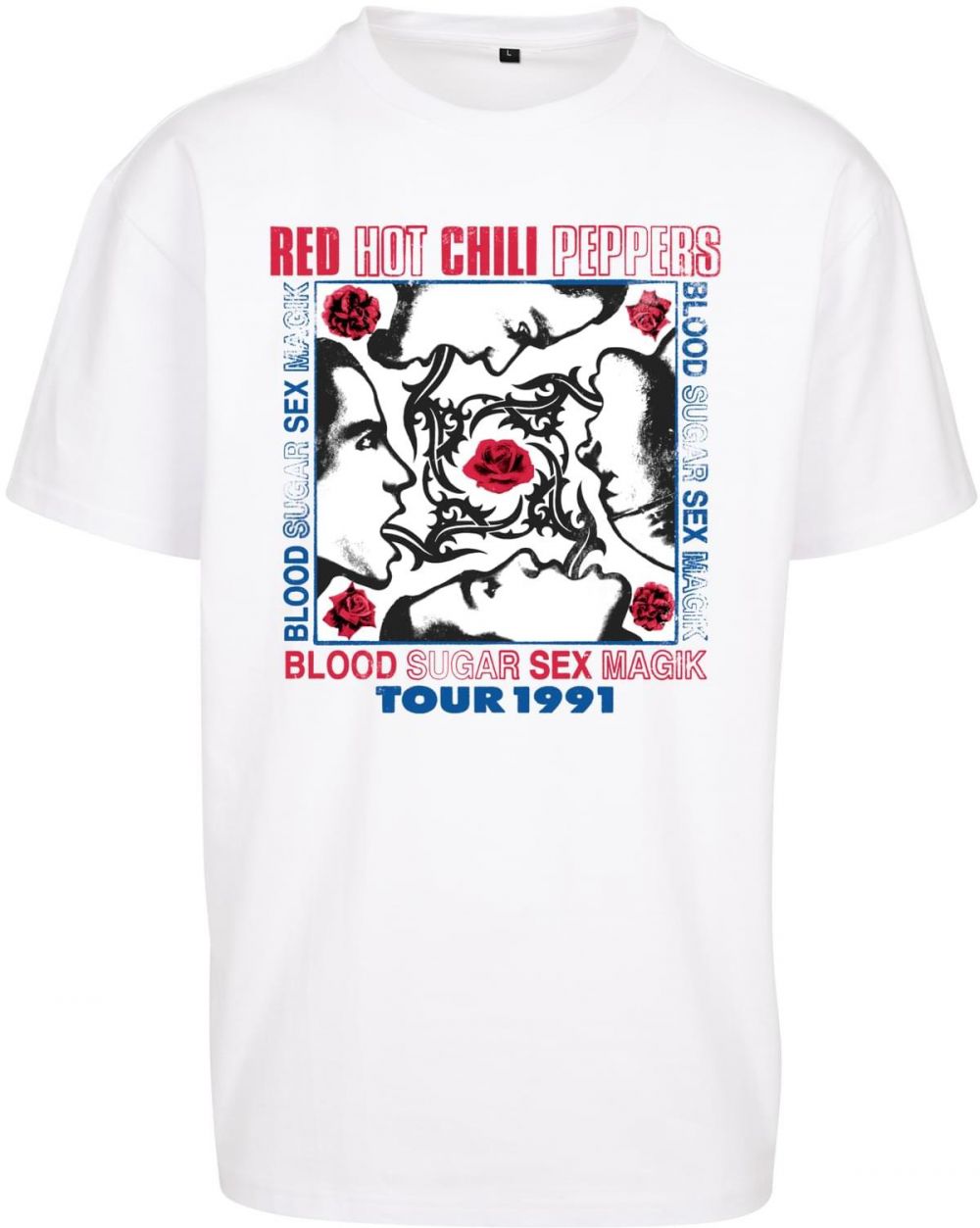 Red Hot Chilli Peppers Oversize T-Shirt White