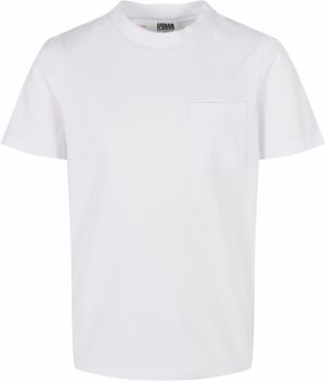 Organic cotton pocket t-shirt for boys, 2 pack, black/white