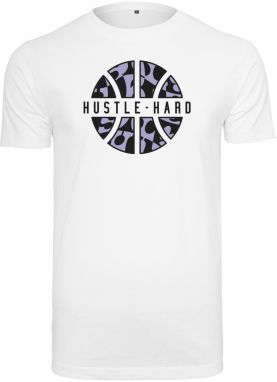 Hustle Hard Tee White