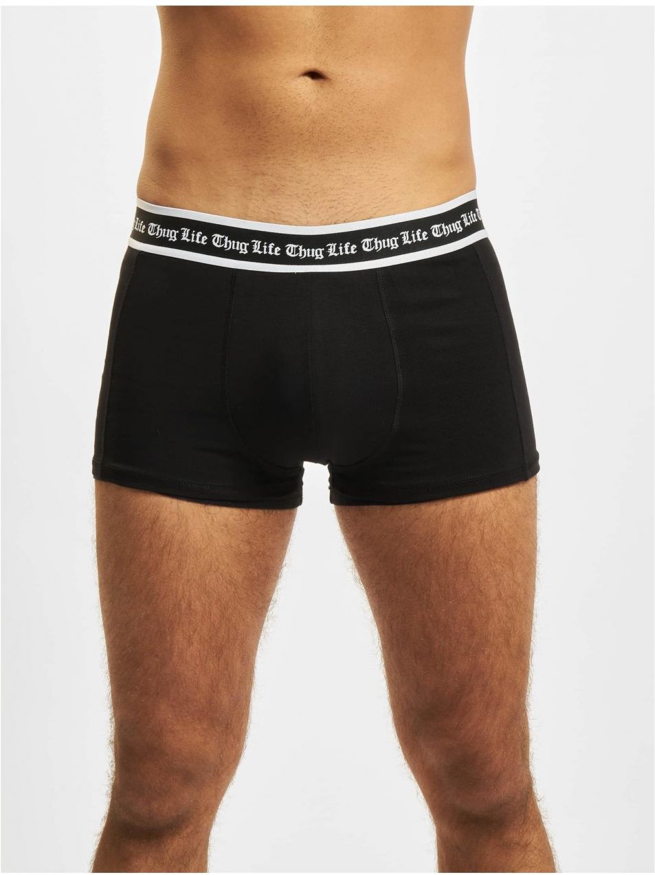 Thug Life Boxer Shorts Black