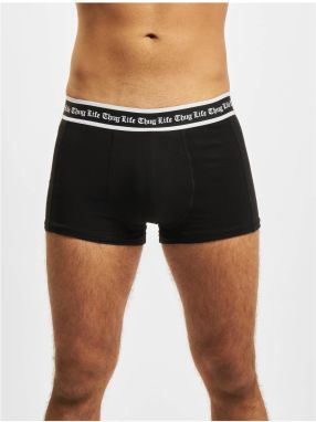 Thug Life Boxer Shorts Black