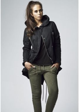 Women's Sherpa Parka Cotton Parka Black