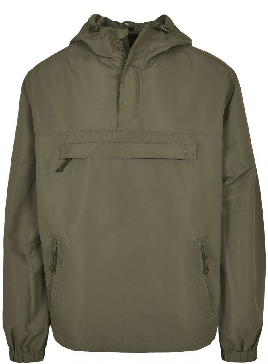 Olive summer windbreaker