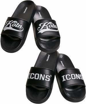 Slides 2-pack black/white