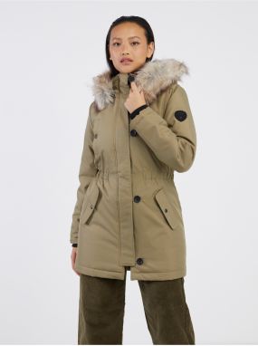 Kaki dámska parka ONLY Iris