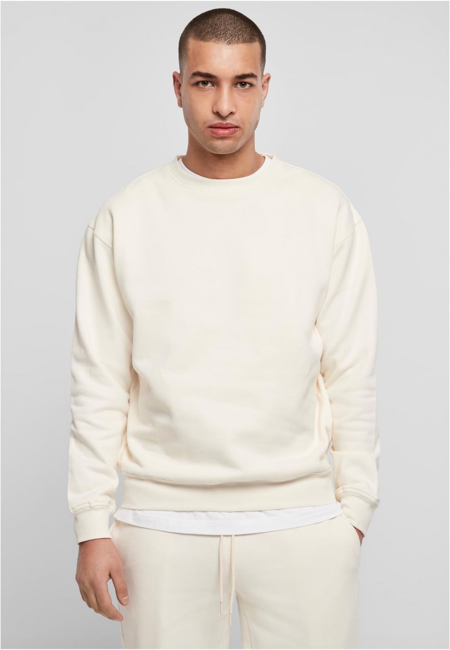 Sweatshirt with a whitesand neckline