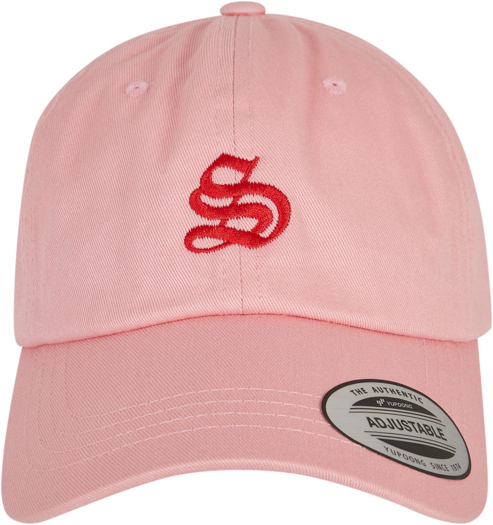 Letter Pink Low Profile Cap S