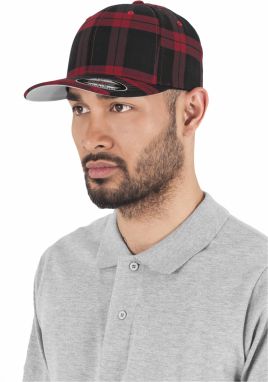 Flexfit Tartan Plaid blk/red