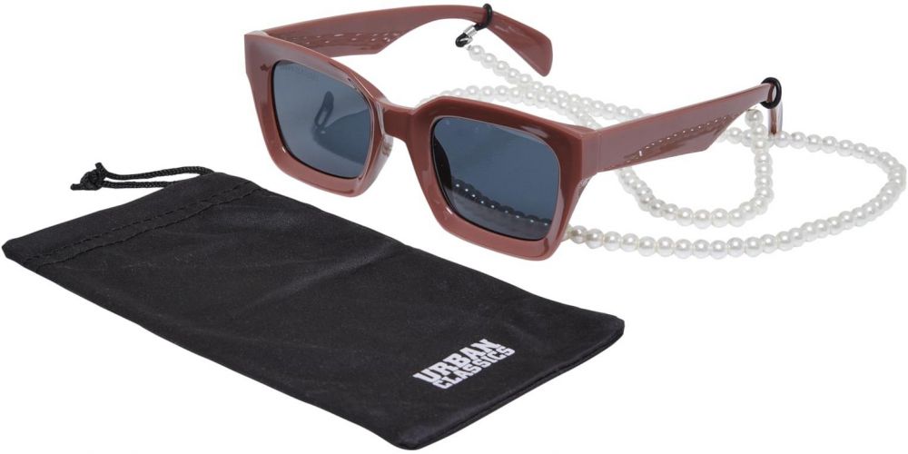 Sunglasses Poros With Chain Terracotta