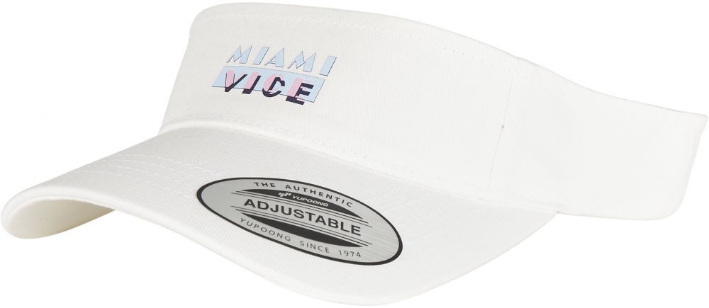 Miami Vice Visor Visor Cap White