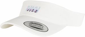 Miami Vice Visor Visor Cap White