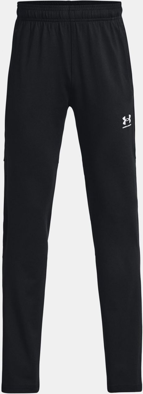 Čierne chlapčenské športové nohavice Under Armour UA B's Challenger Train Pant